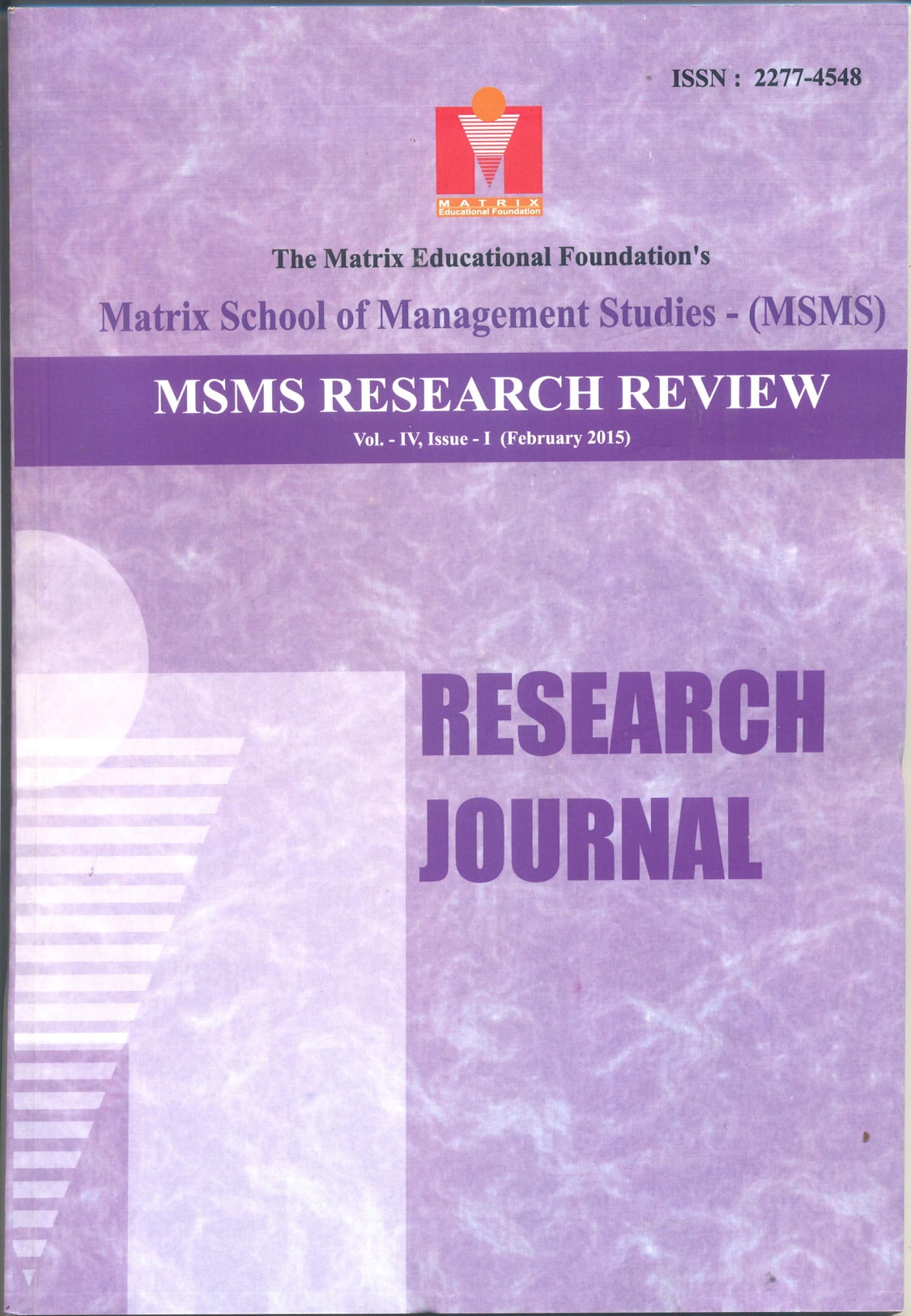 magnt research report journal
